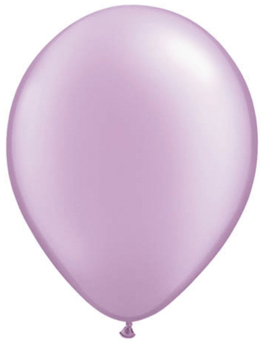 100 parel lavendel paarse ballonnen 13cm