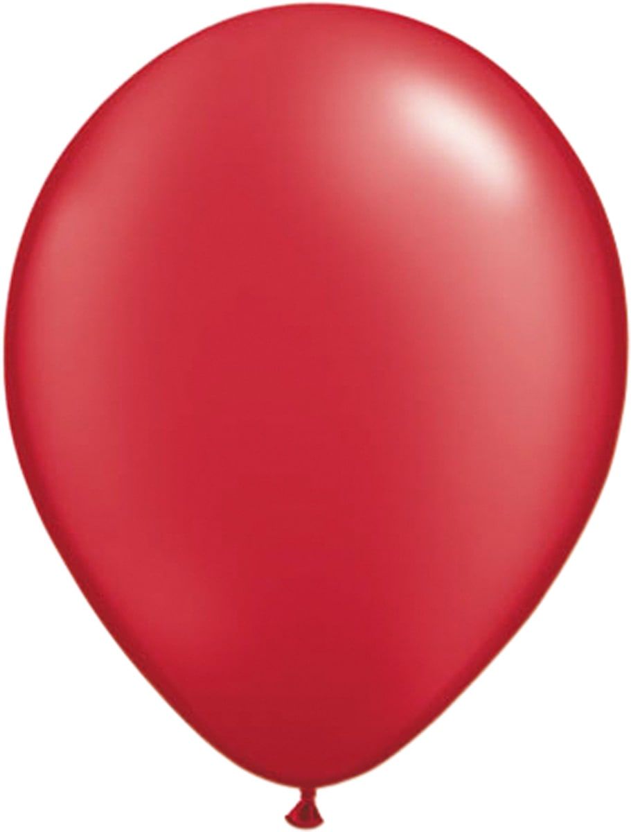 100 parel rode ballonnen 28cm