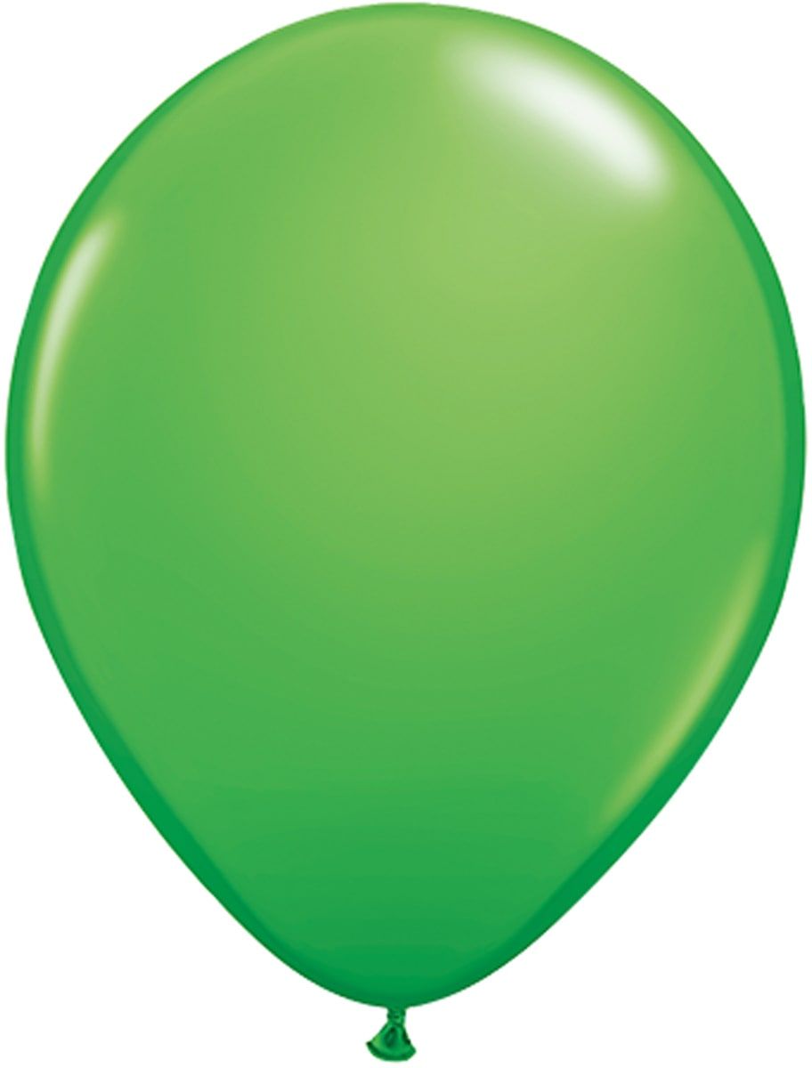 100 spring green groene ballonnen 28cm