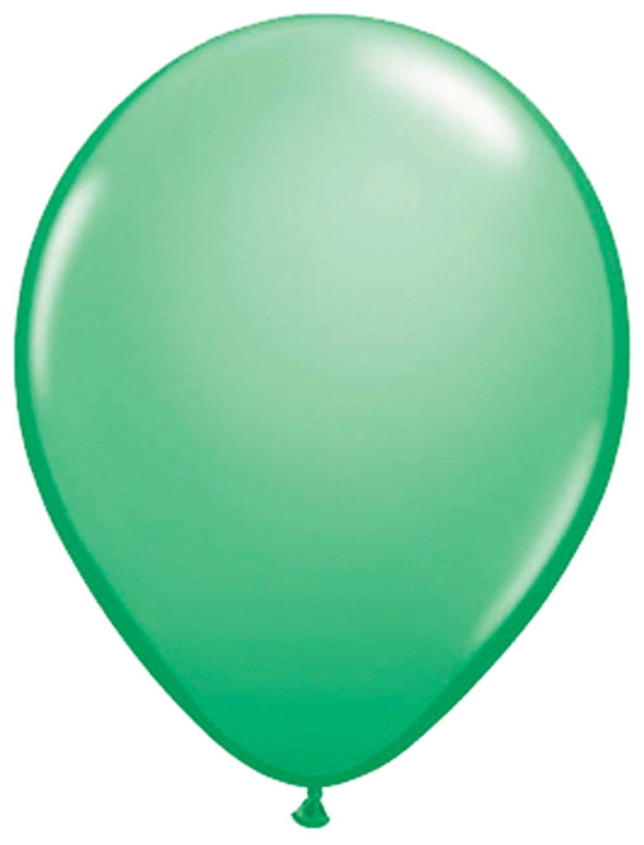 100 wintergreen groene ballonnen 28cm