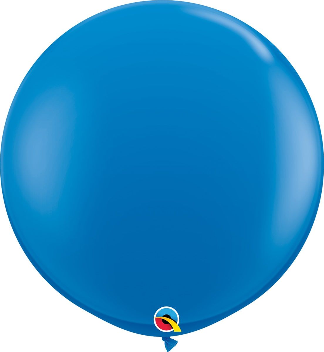 2 donkerblauwe ballonnen XL 90cm