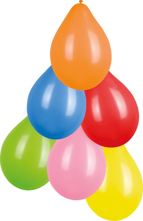 20 ballonnen latex meerkleurig