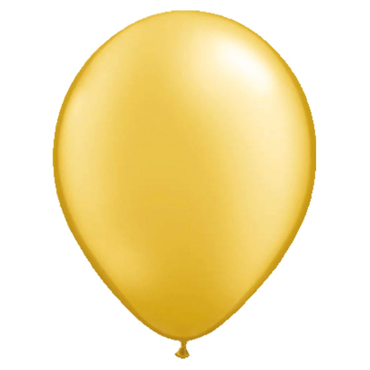 20 Gouden Metallic Ballonnen 13cm