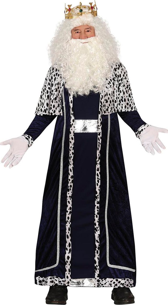 3 Koningen Zwart Kostuum