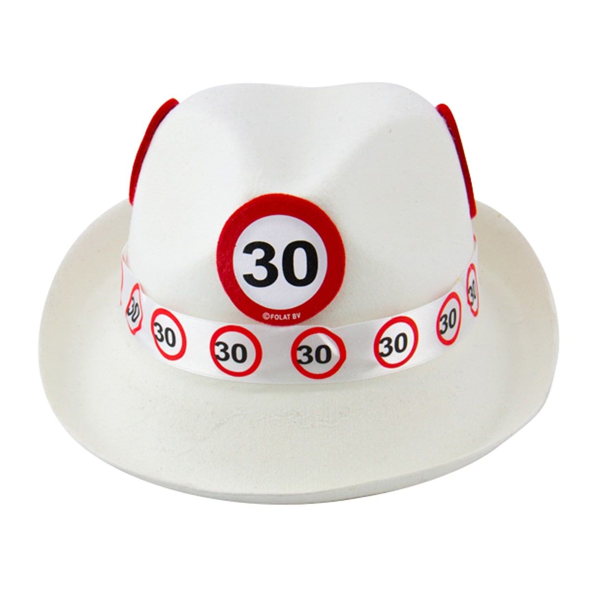 30 Jaar Verkeersbord Party Fedora