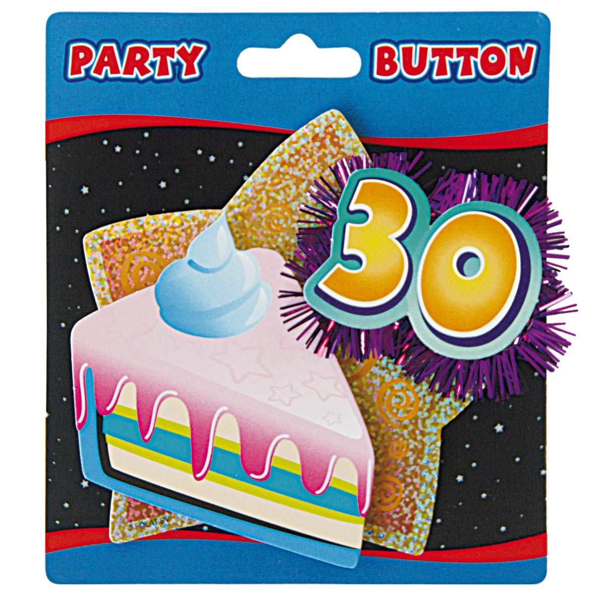 3D Button Feest 30 Jaar
