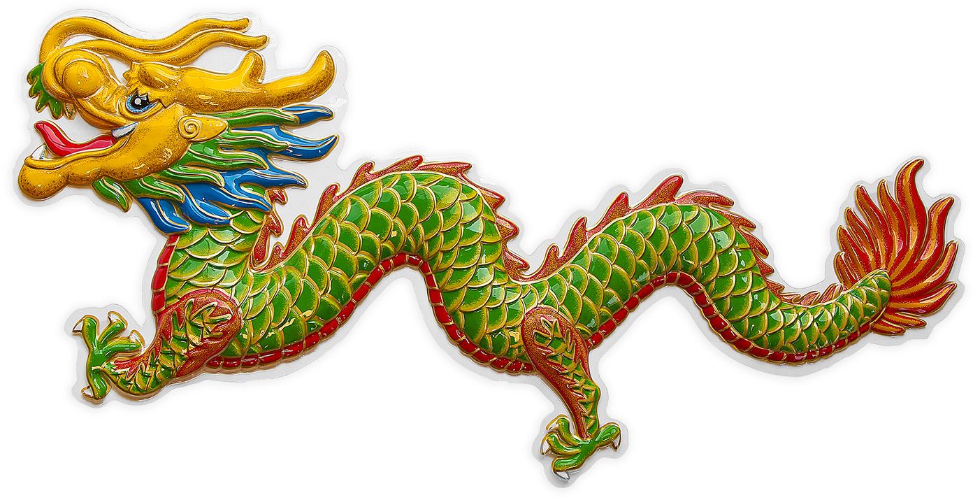 3D Chinese Draak Decoratie