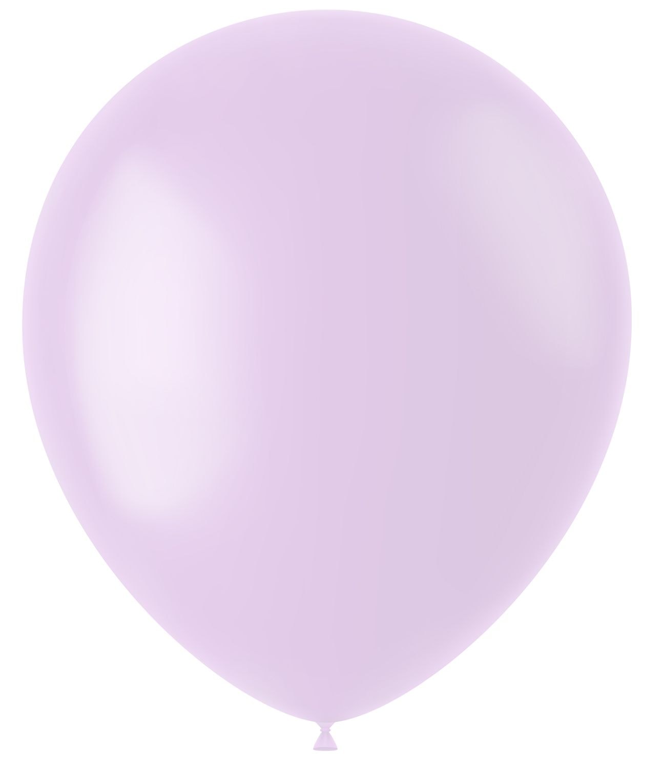 50 ballonnen powder lilac mat 33cm