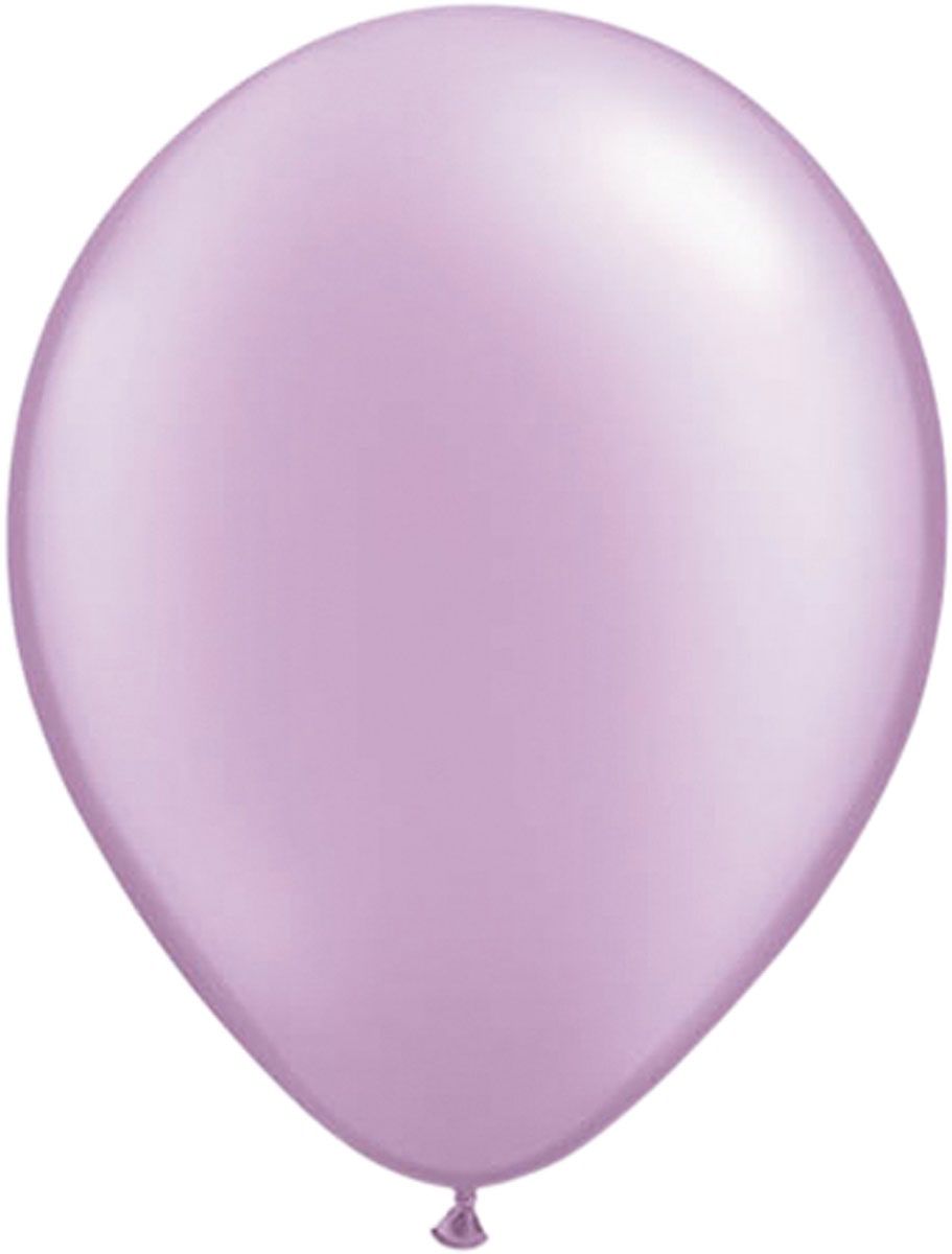 50 lavendel paarse metallic ballonnen 30cm