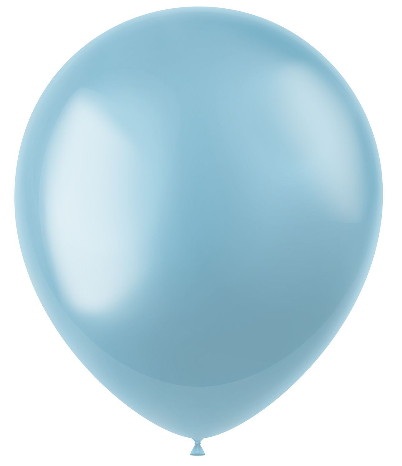 50 metallic ballonnen sky blue 33cm
