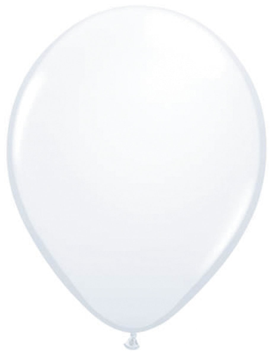 50 witte ballonnen 41cm