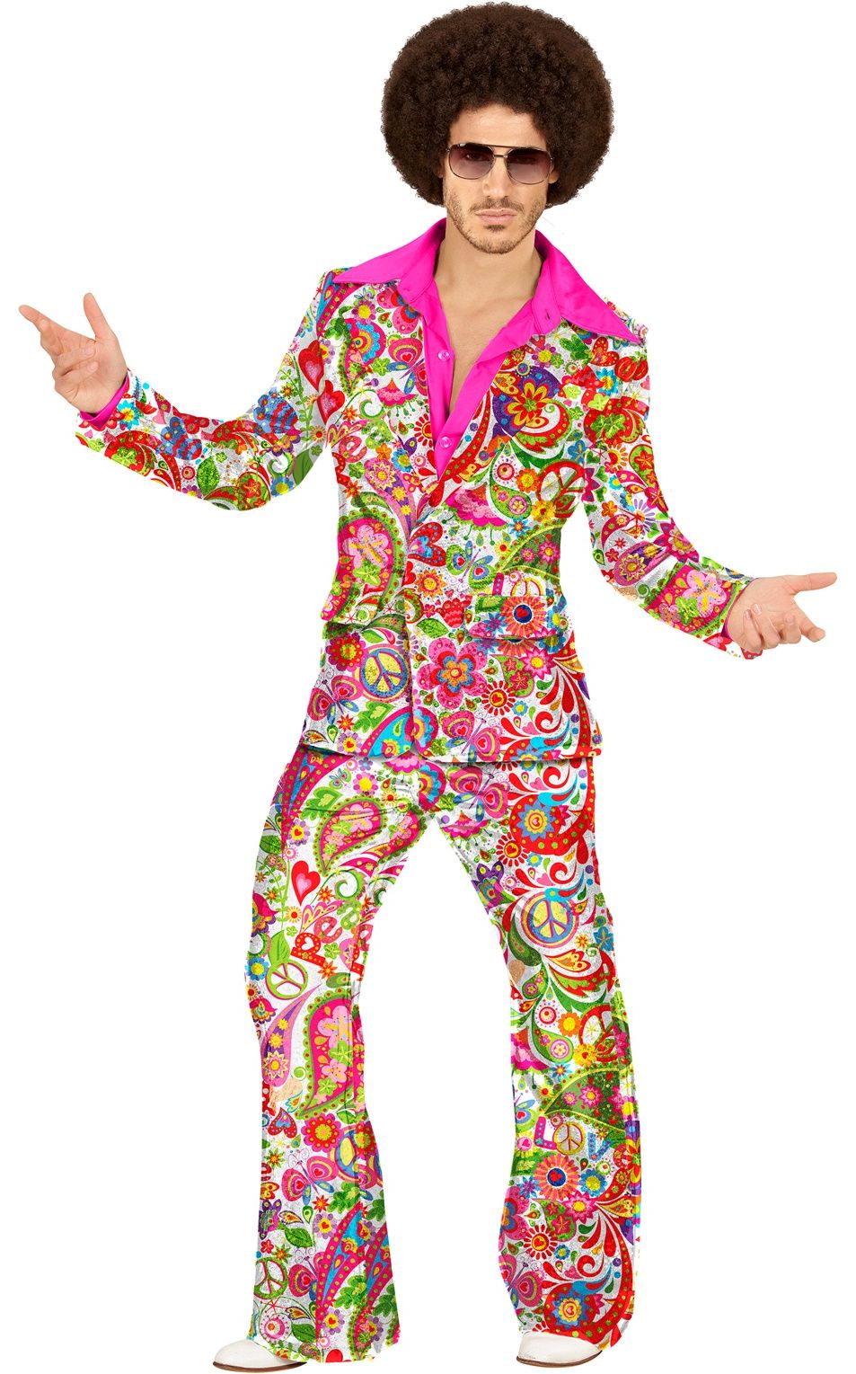 60's Peace Tribe Kostuum Heren