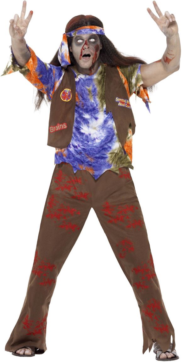 60's Zombie Hippie Outfit