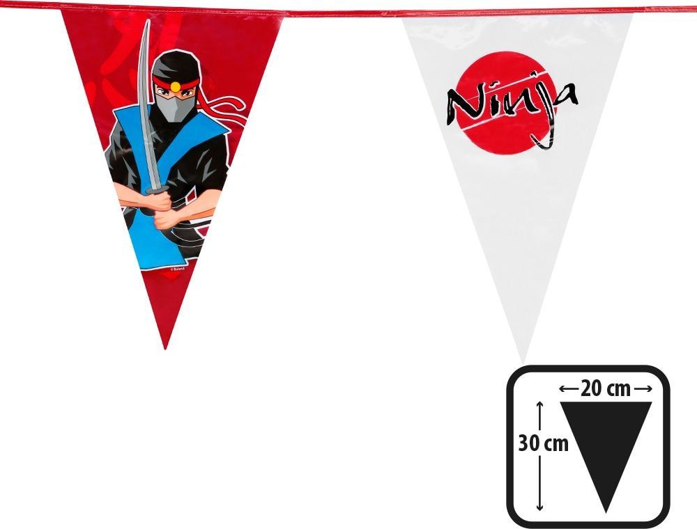 6M Ninja Vlaggenlijn
