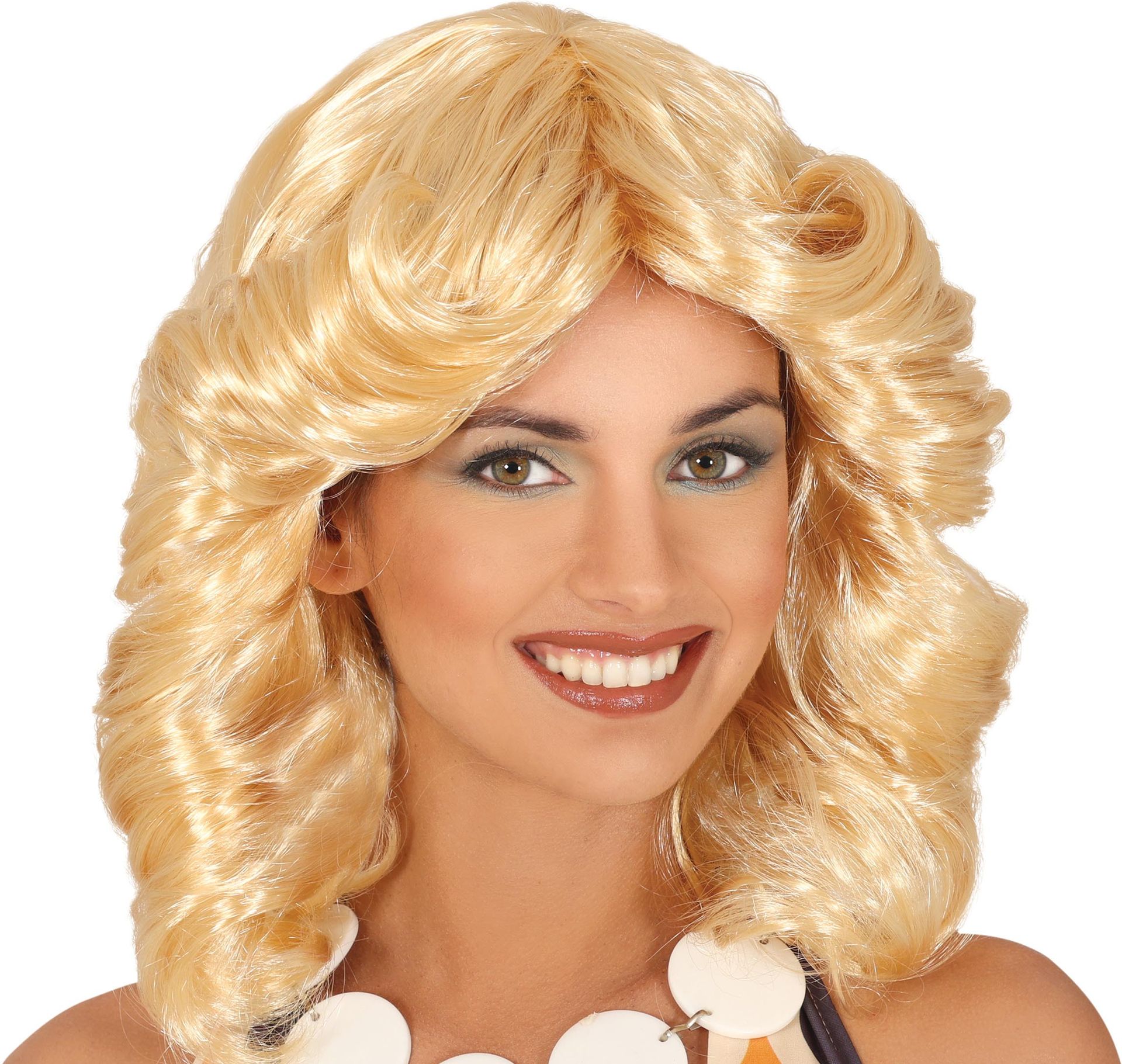 70's Blonde Slag Pruik Vrouwen
