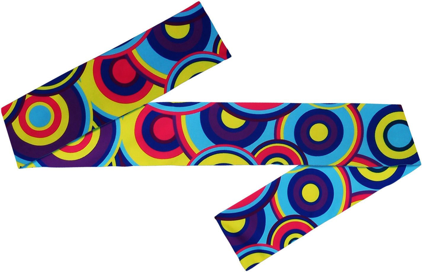 70's Disco Bandana Blauw