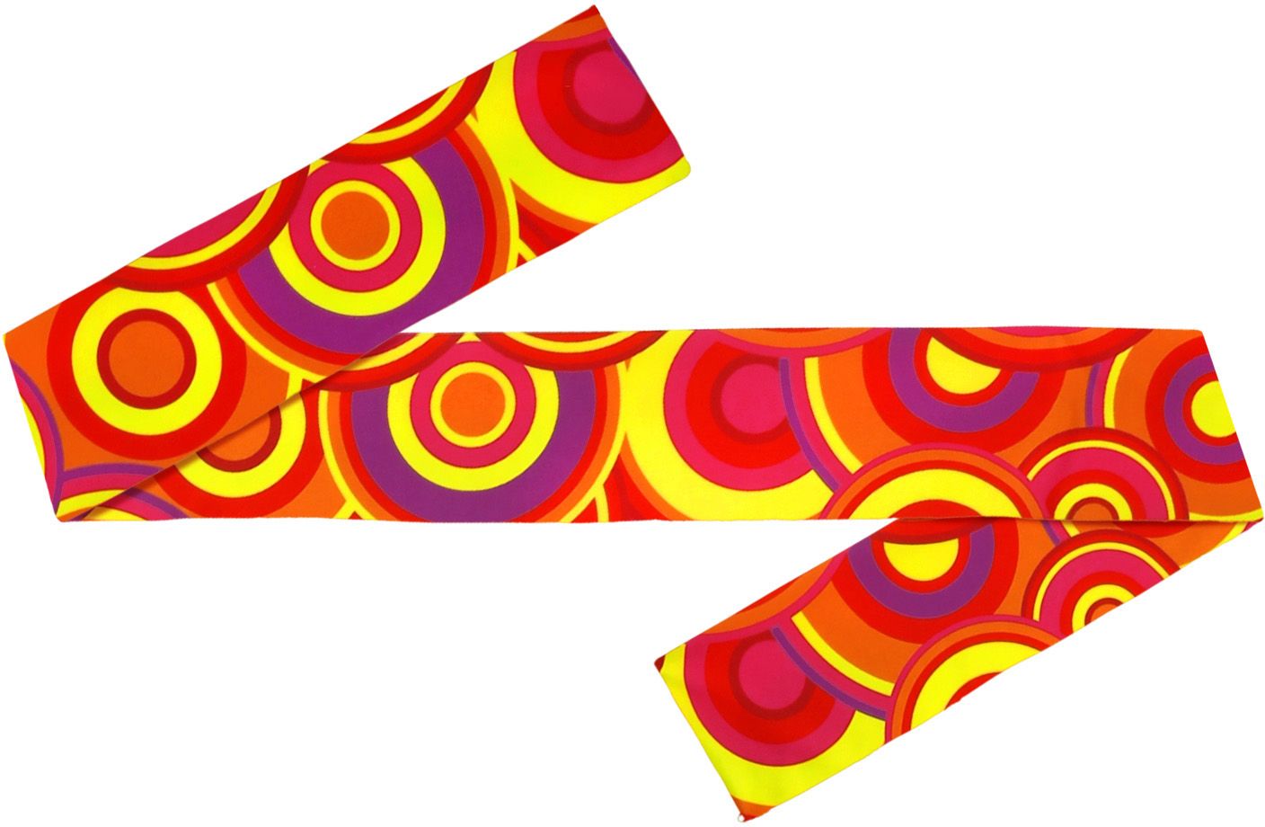 70's Disco Hoofdband Rood