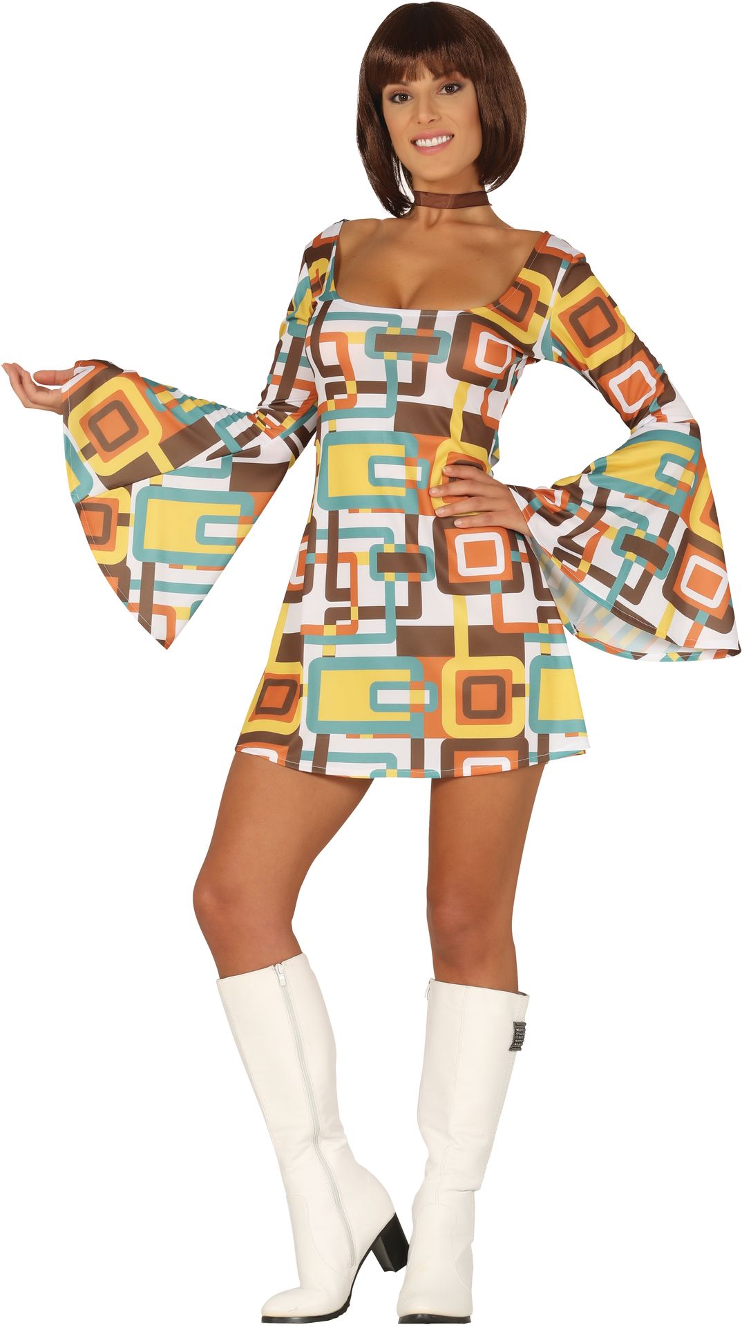 70s disco jurk vrouwen