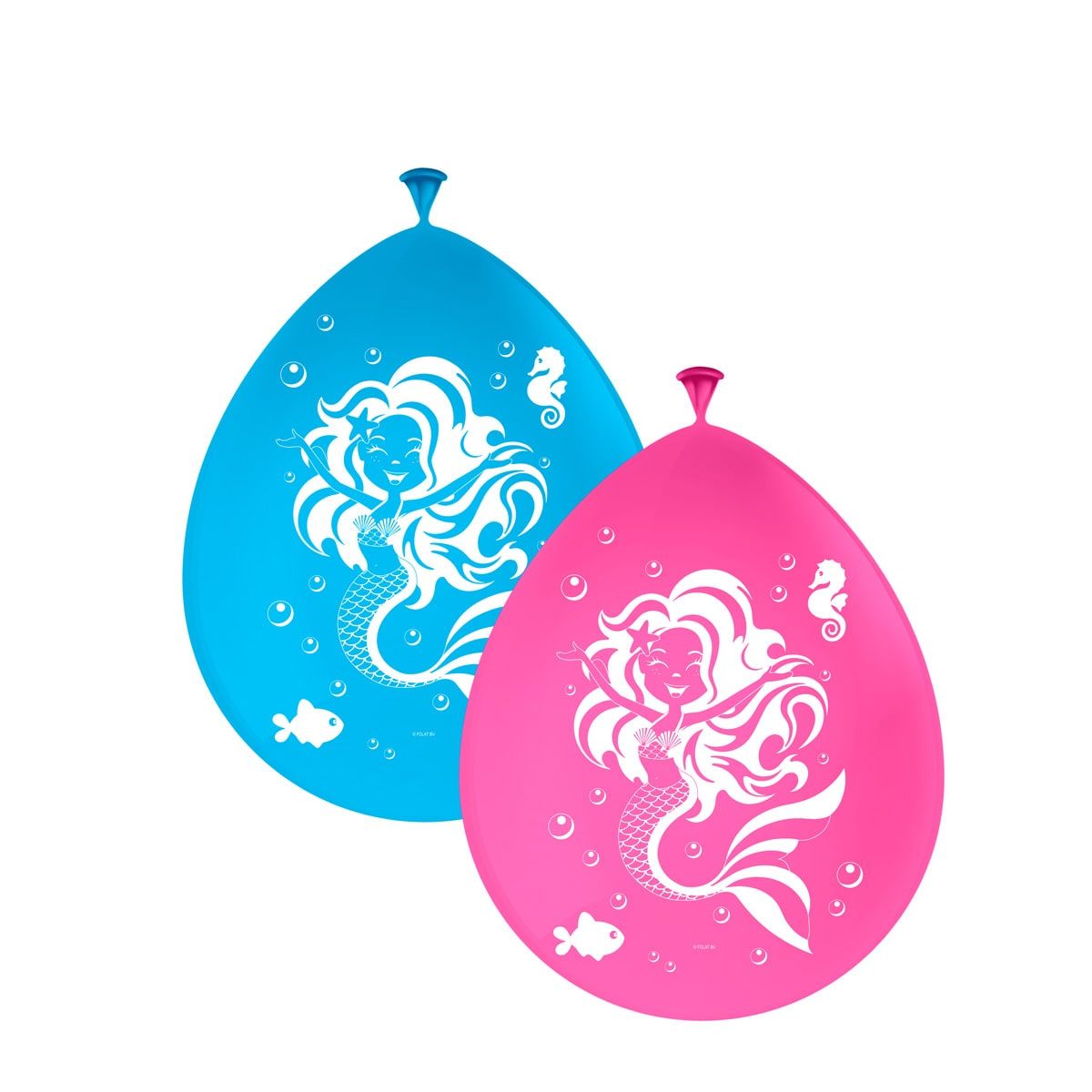 8 Zeemeermin Ballonnen 30cm