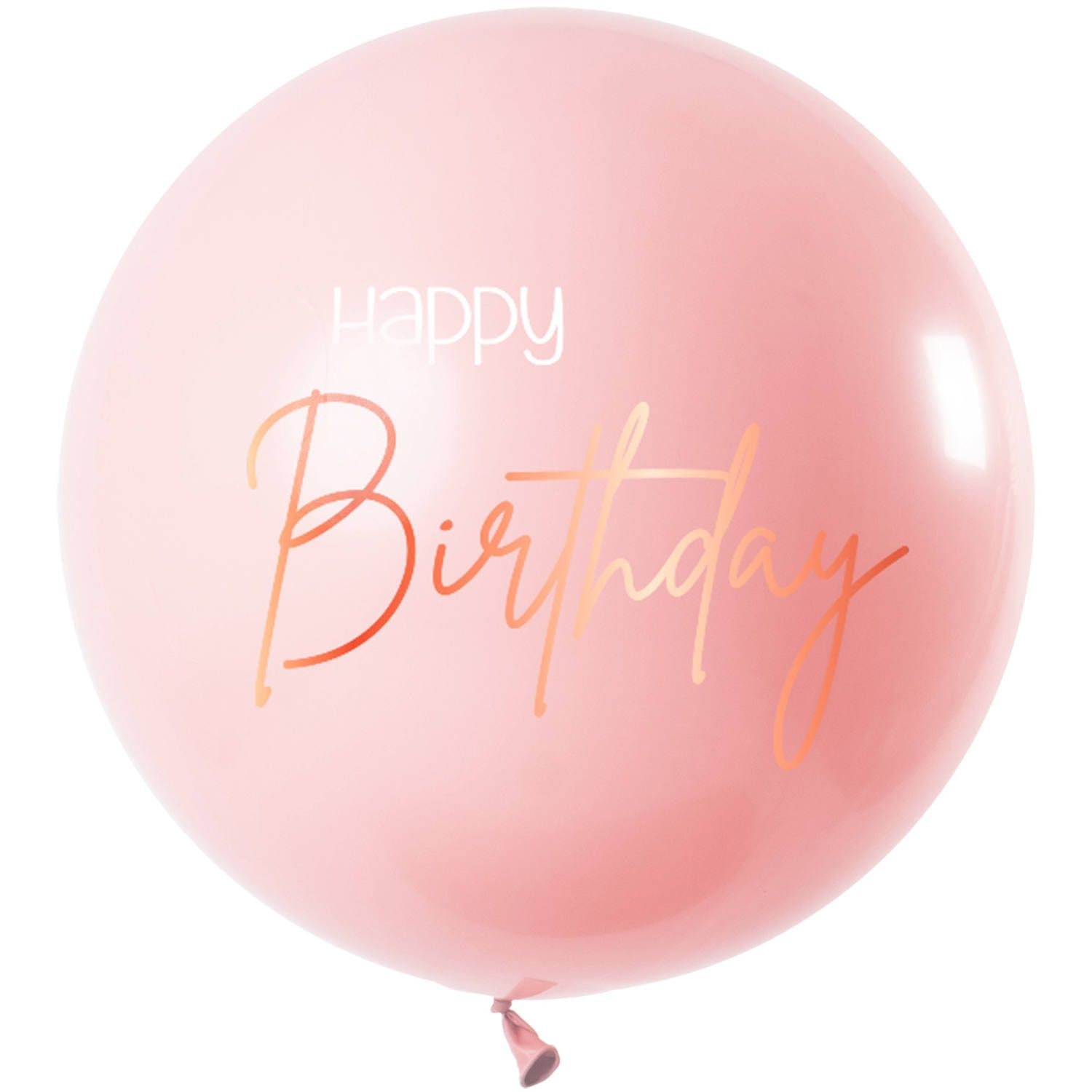 80cm Ballon Elegant Lush Blush Xl