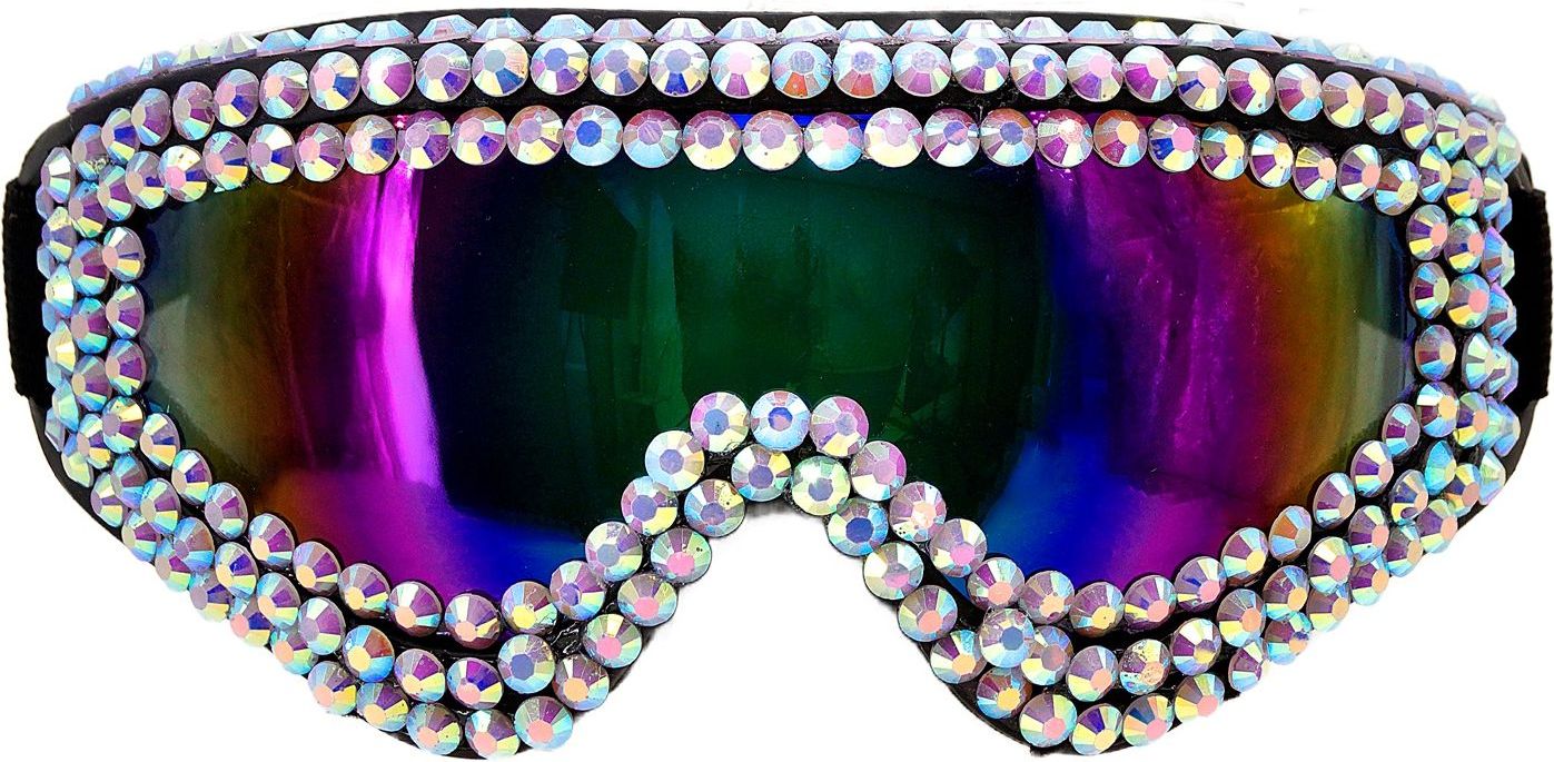 80's Foute Strass Skibril
