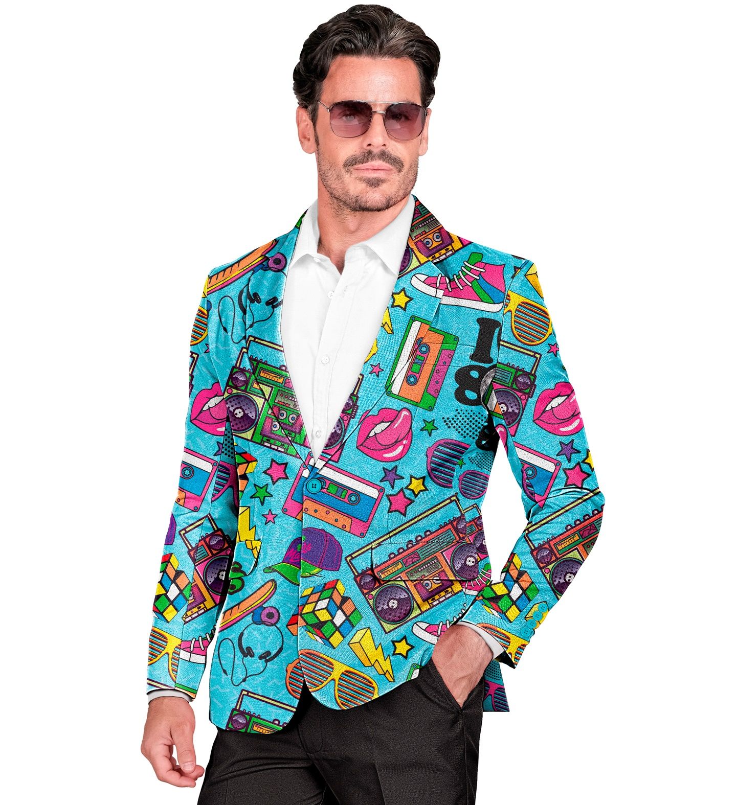 80's Lover Colbert Heren Blauw