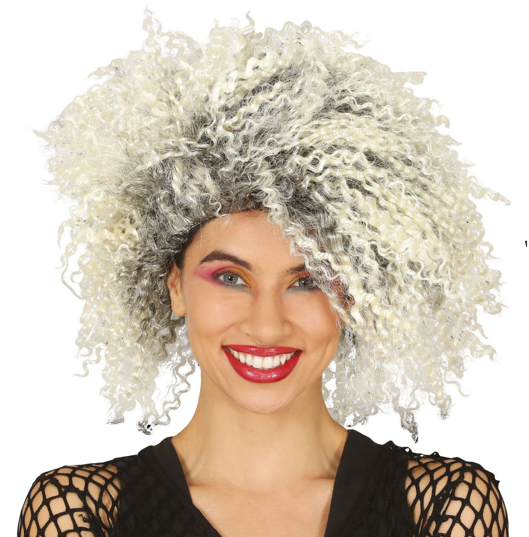 80's Madonna Krullen Pruik