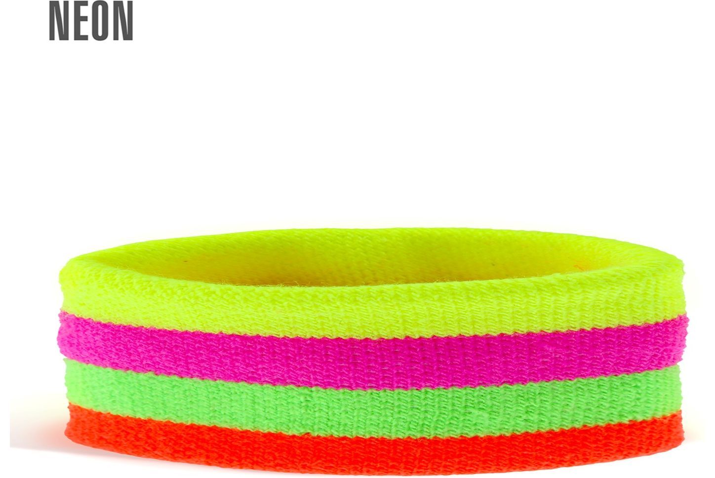 80's Neon Gekleurde Hoofdband