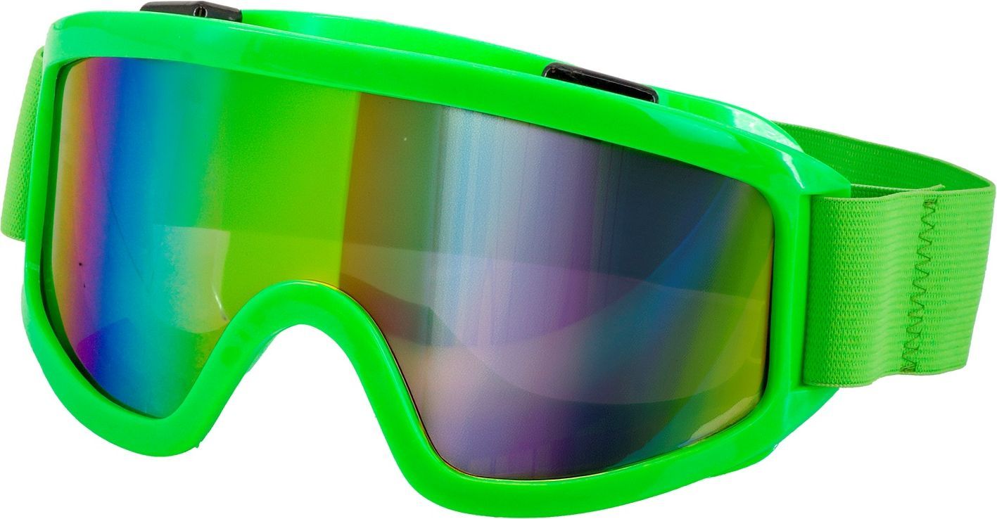 80's Neon Groene Skibril