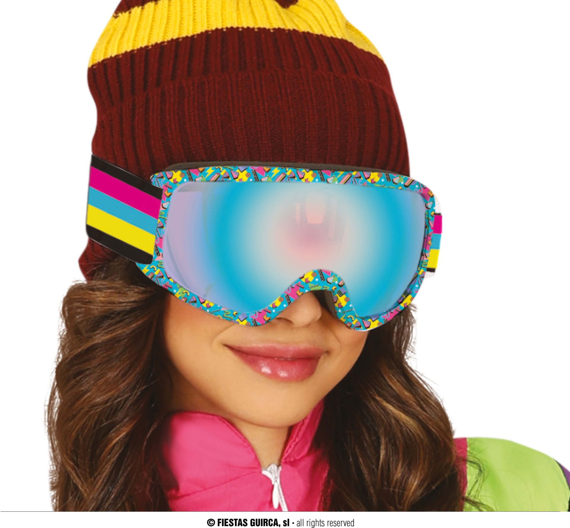 80's Retro Foute Skibril