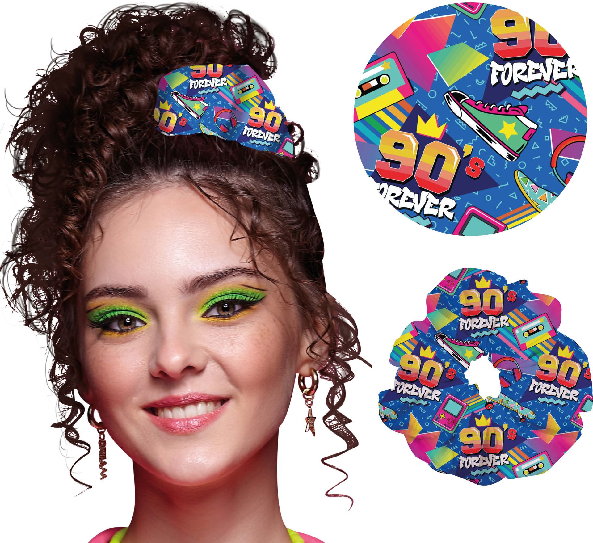 90's Disco Haarstrik