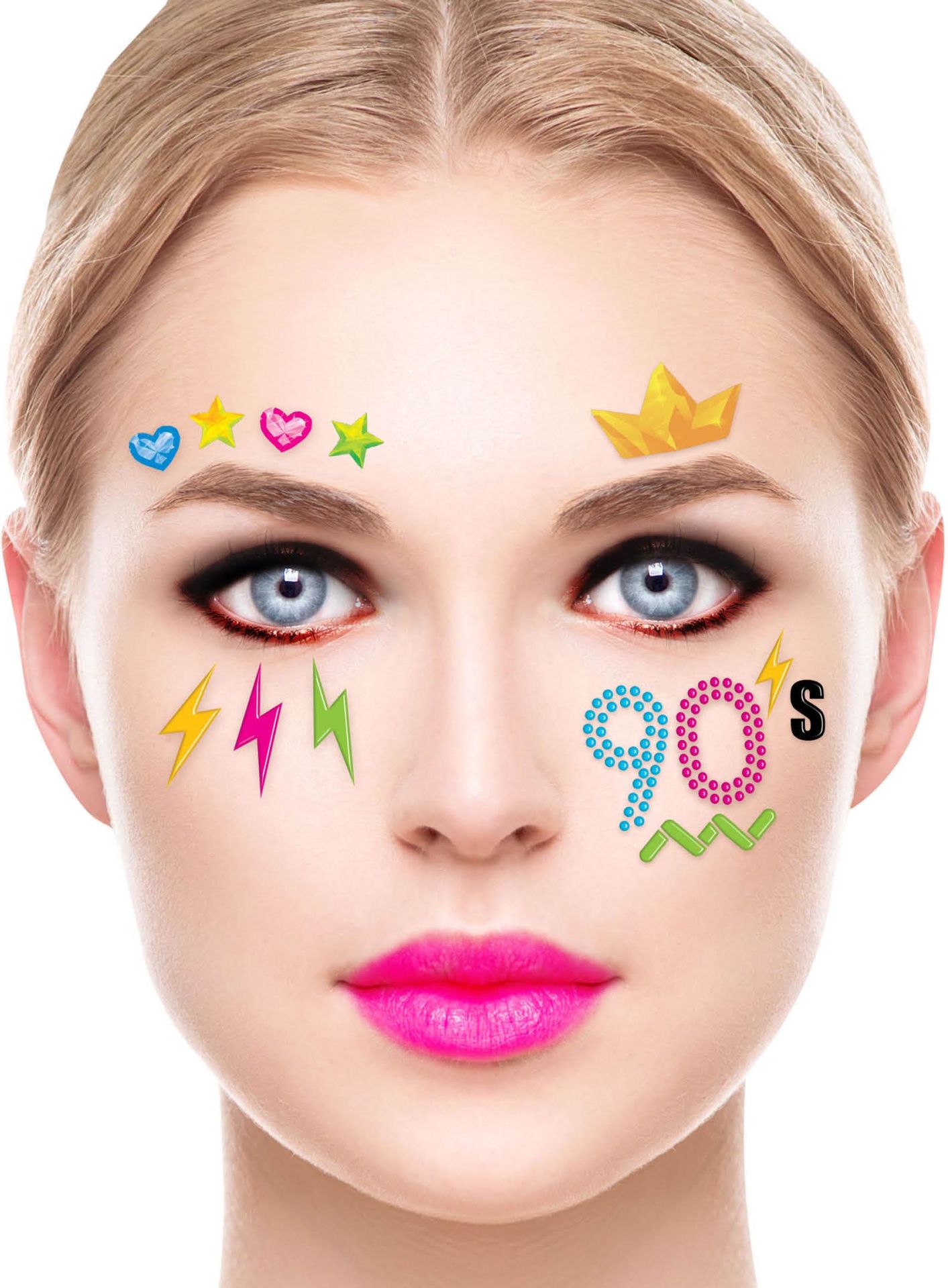 90's Gezichtsjuwelen