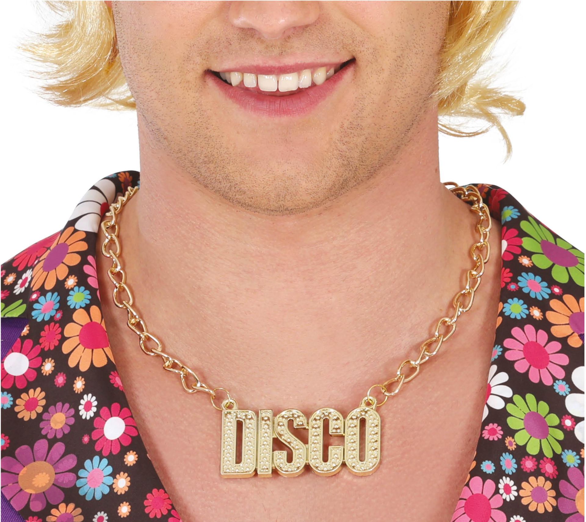 90's Gouden Disco Foute Ketting