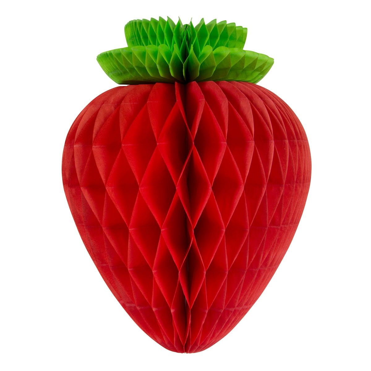 Aardbei Honingraat Versiering Rood