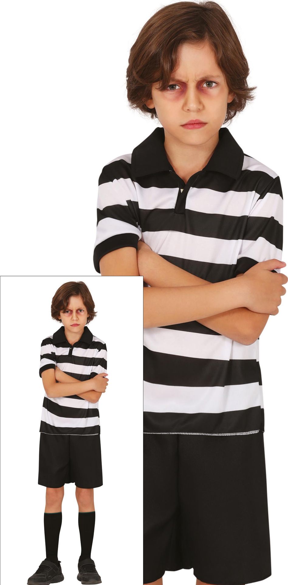 Addams Family Pugsley Outfit Kinderen