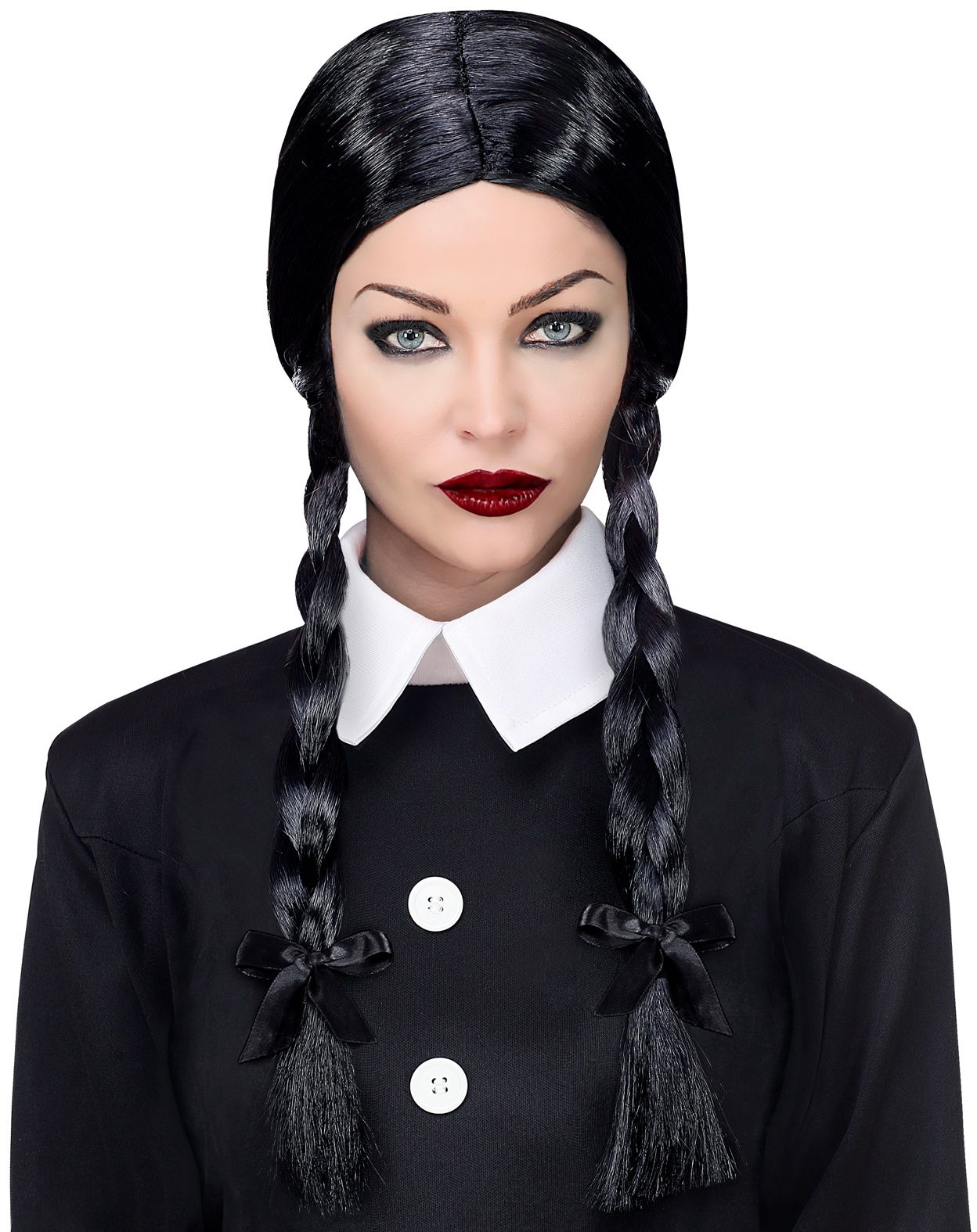 Addams Family Wednesday Pruik