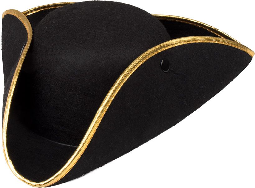Admiraal Henry tricorn hoed