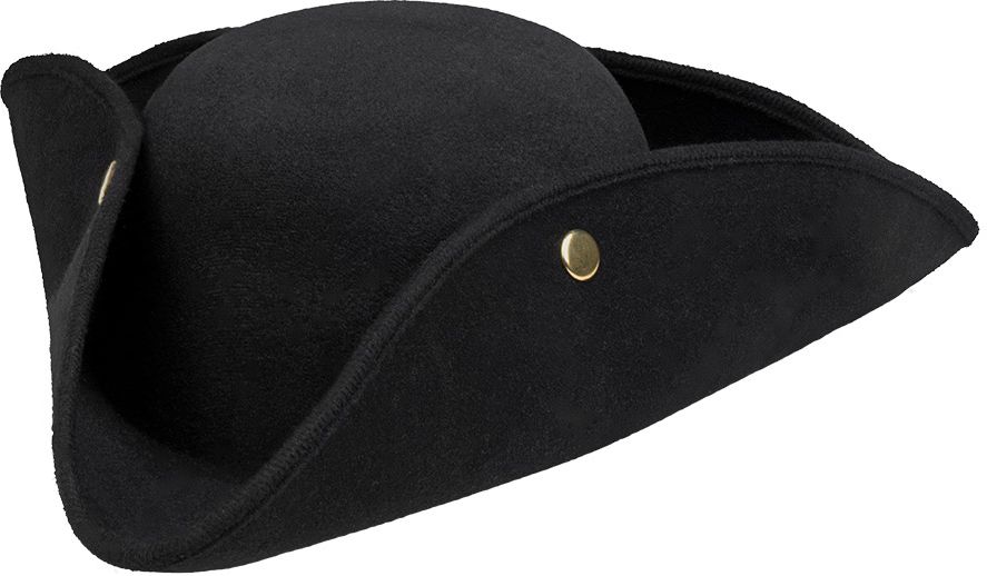 Admiraal William hoed zwart