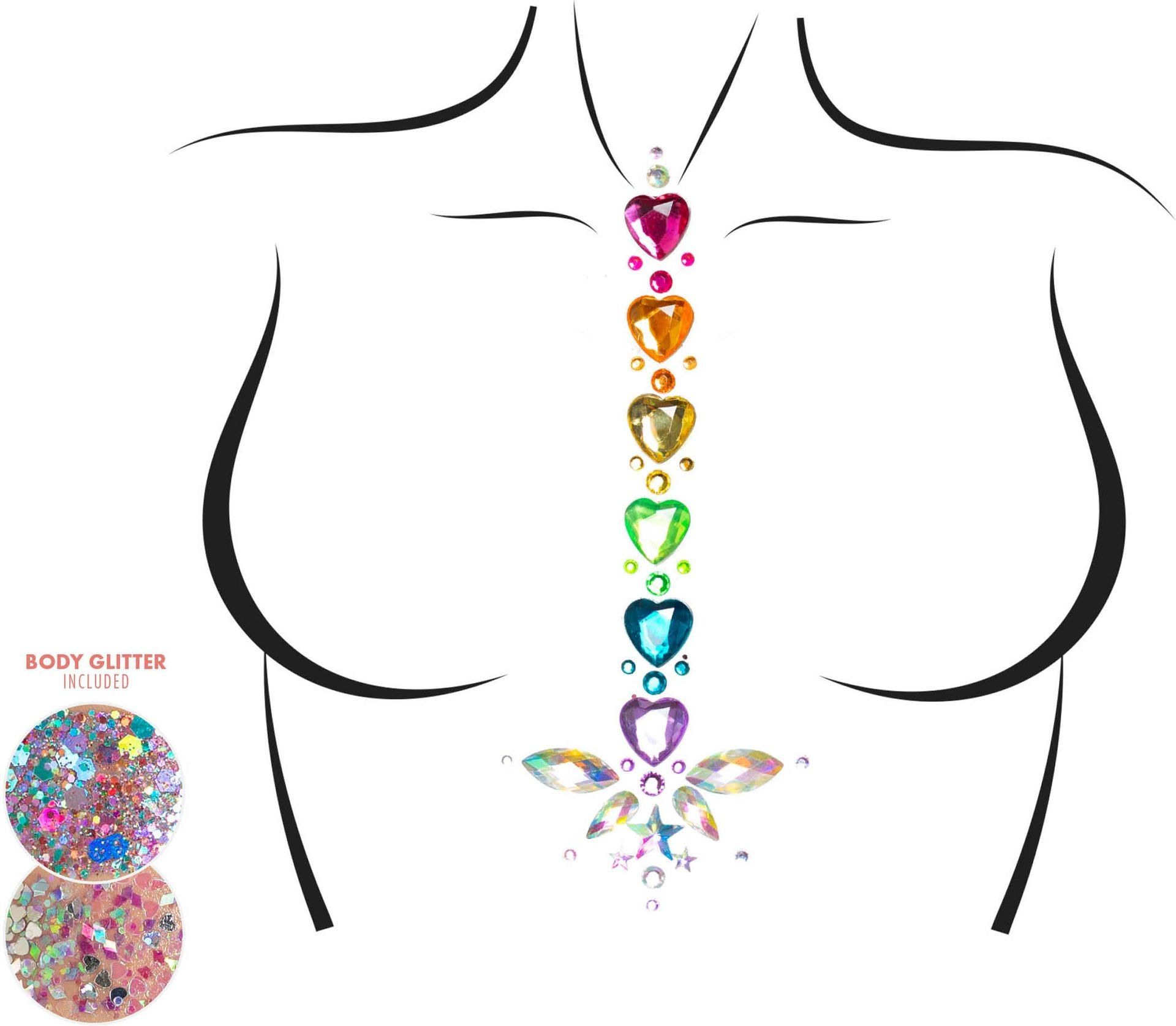 Adore Body Jewel Stickers