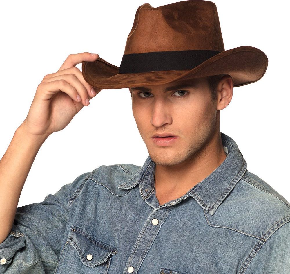Adventure Fluwelen Cowboy Hoed