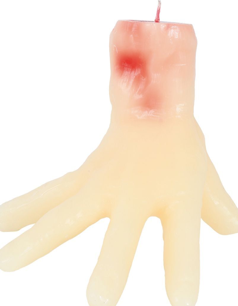 Afgehakte Hand Kaars
