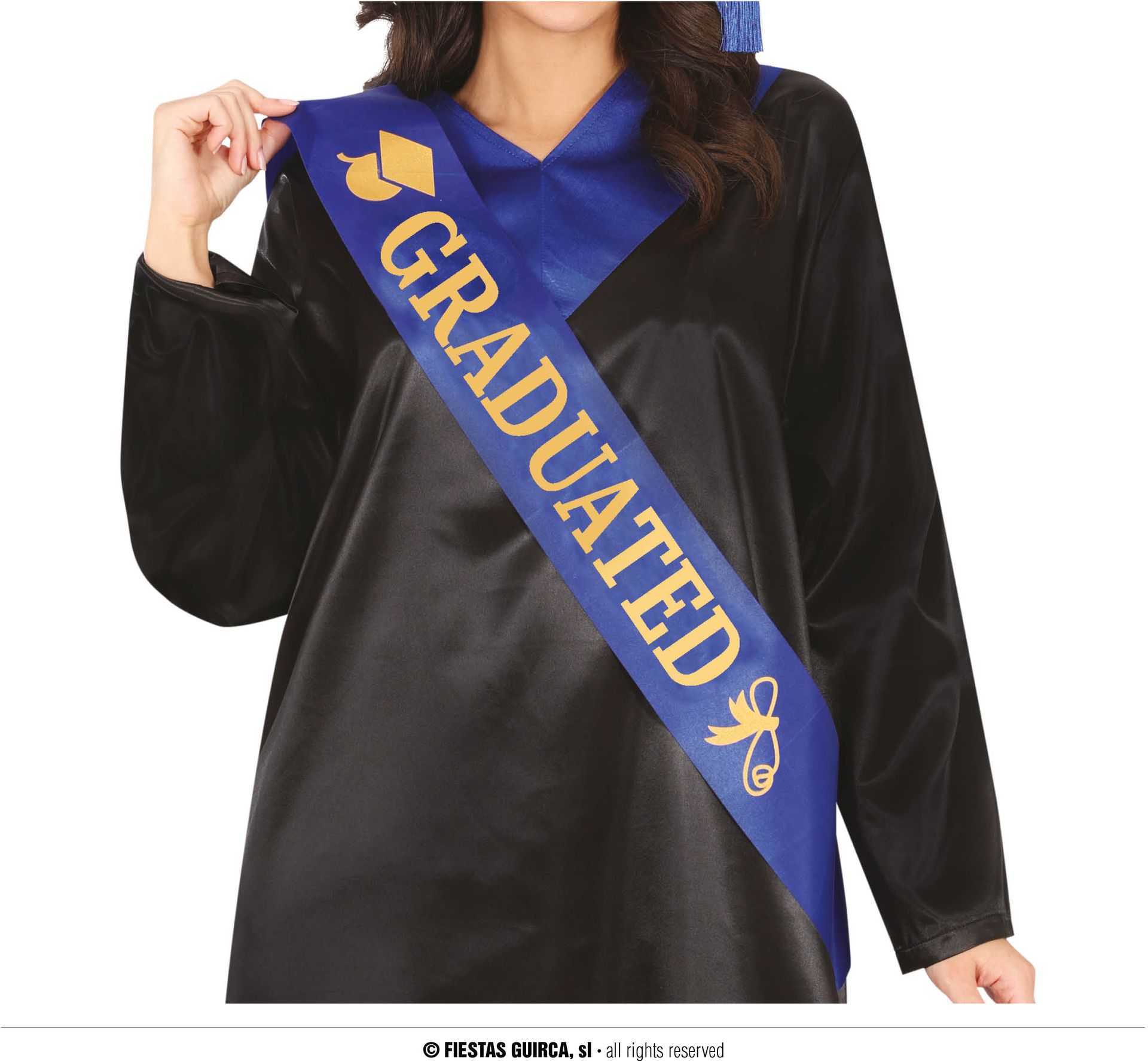 Afstudeer Sjerp Graduated Blauw