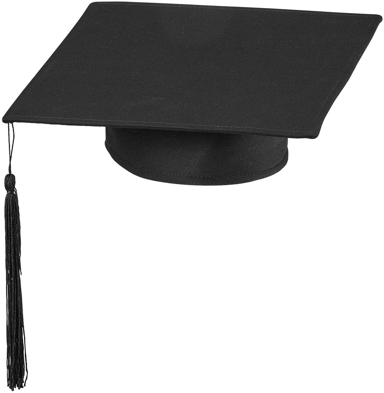Afstudeerhoed Zwart