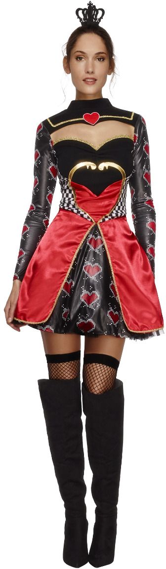 Alice In Wonderland Queen Of Hearts Kostuum