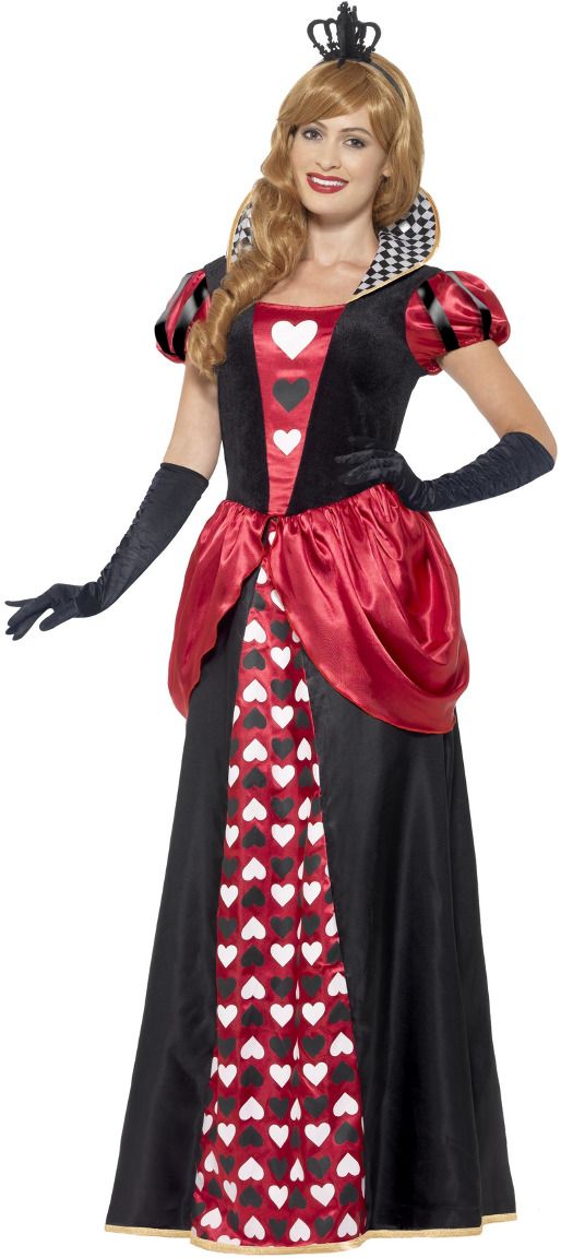 rechtbank Religieus hoofdzakelijk Alice in Wonderland rode koningin kostuum | Carnavalskleding.nl