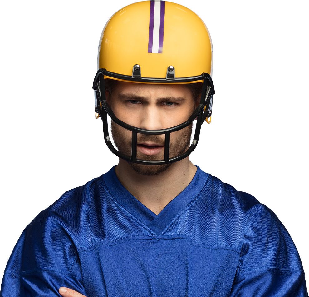 American Football Helm Geel Quarterback