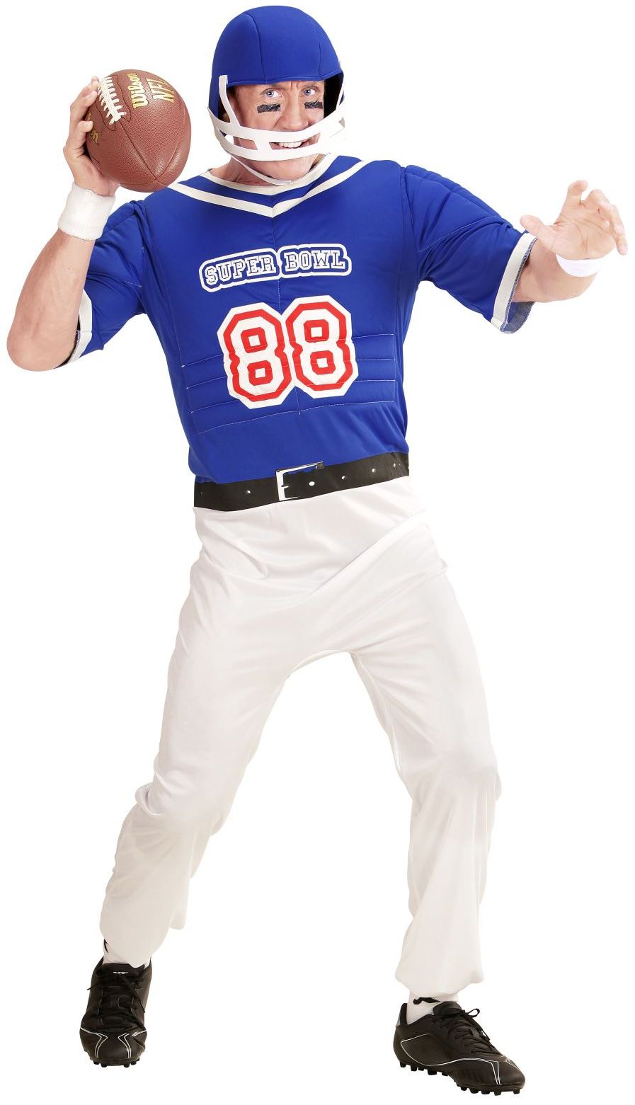 American Football Speler Overal Man