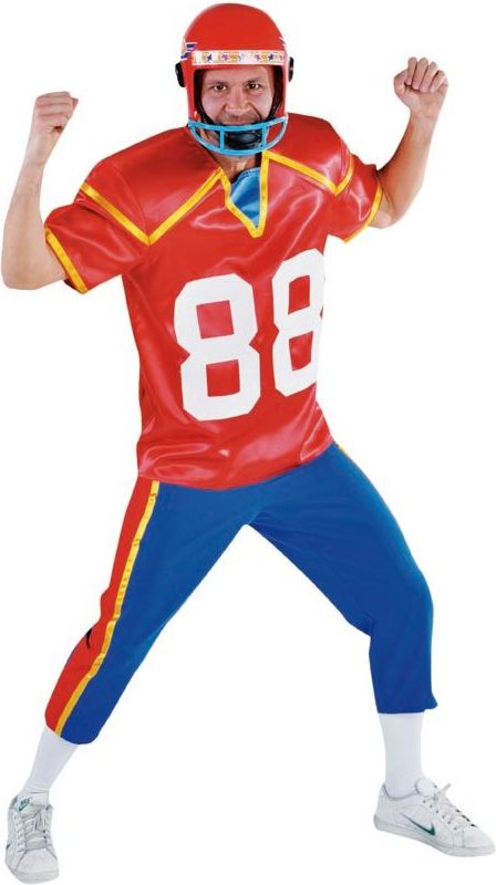 American Footballer Outfit Mannen