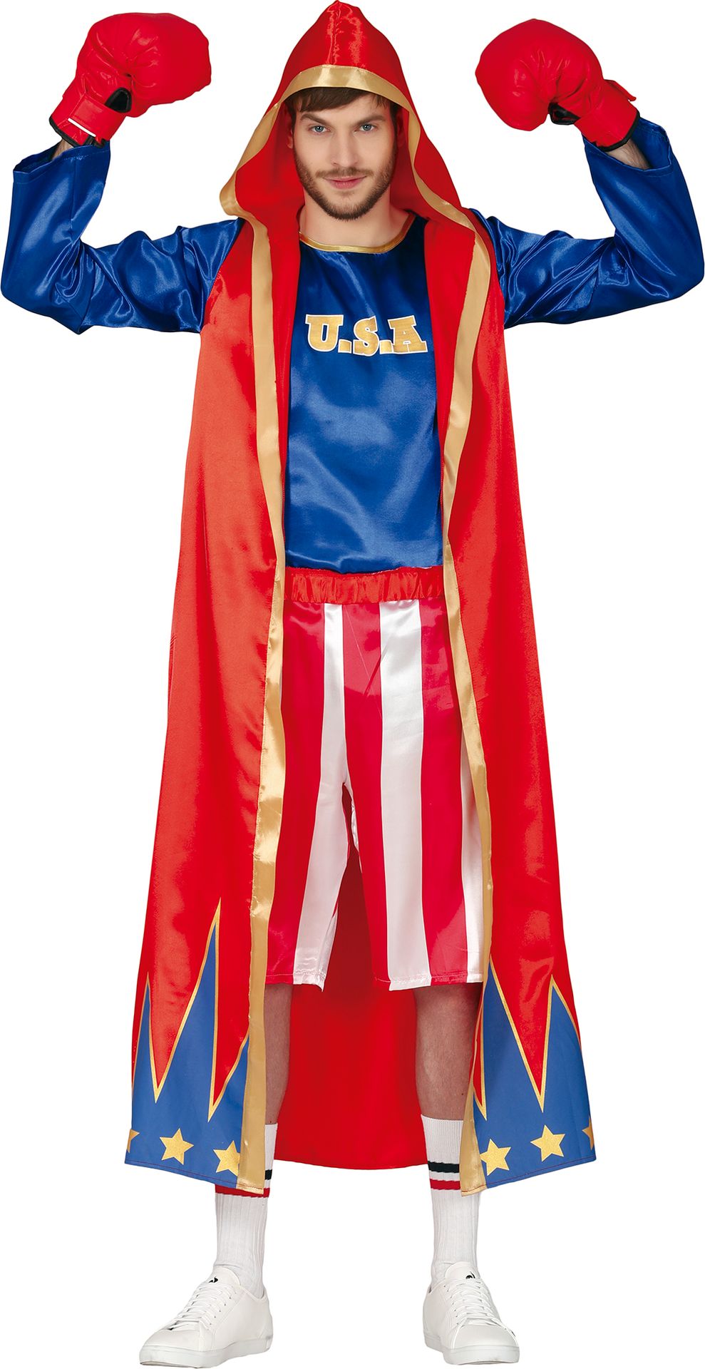 Amerikaanse Bokser Kostuum Heren