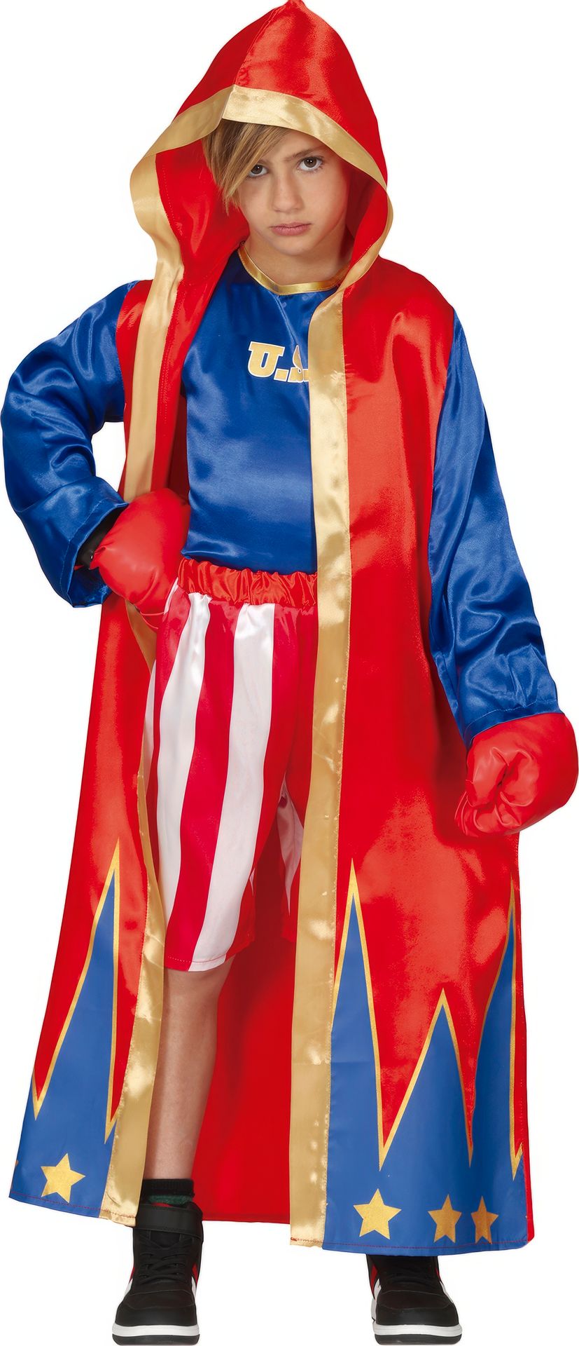 Amerikaanse Bokser Outfit Kind